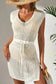 Beach Cover-ups Floral Beach Dress for Women - Sandy Serenity Lightweight Summer Cover-Up