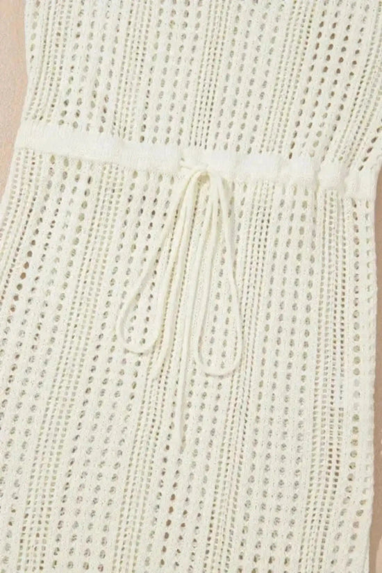 Beach Cover-ups Floral Beach Dress for Women - Sandy Serenity Lightweight Summer Cover-Up