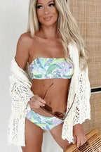 Beach Cover-ups Hooded Beach Cover-Up - Open Knit