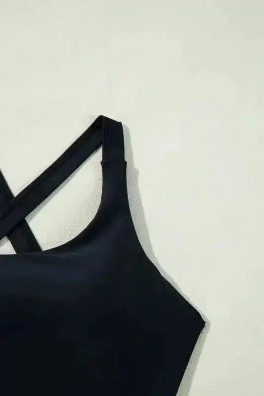Bikinis Crossover Bikini - Tank and Skort Swimwear