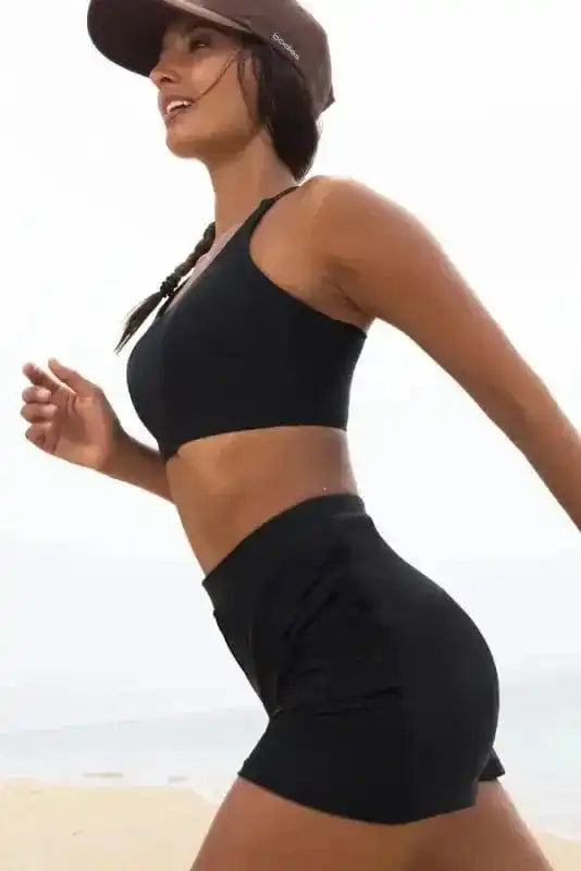 Bikinis Crossover Bikini - Tank and Skort Swimwear