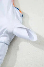 Bikinis Floral High Waist Bikini - Racerback Cutout