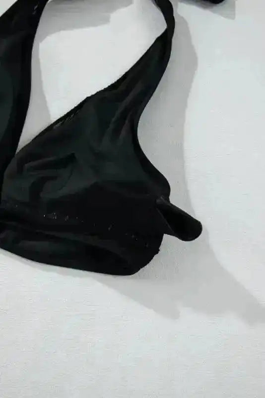 Bikinis Mesh Edged Push-Up Bikini