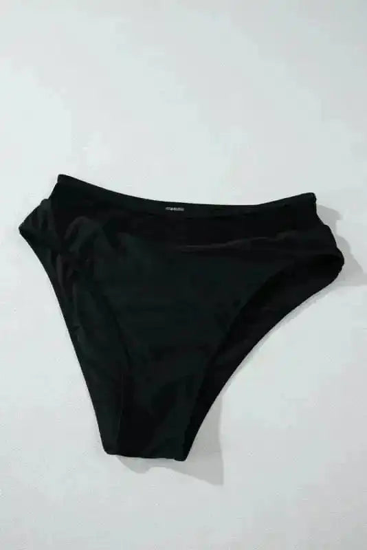 Bikinis Mesh Edged Push-Up Bikini