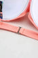 Bikinis Padded Gather Push-up Bikini Set – Halter Style