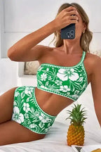 Bikinis Palm Paradise One-Shoulder Bikini