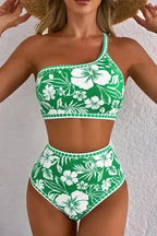 Bikinis Palm Paradise One-Shoulder Bikini