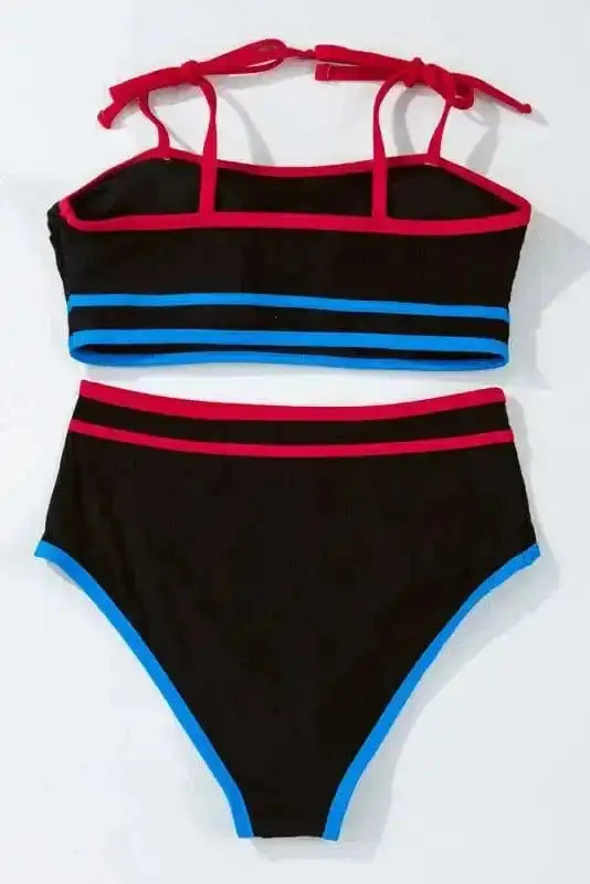 Bikinis Triple Tone High Waist Bikini