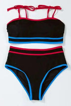 Bikinis Triple Tone High Waist Bikini