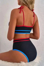 Bikinis Triple Tone High Waist Bikini