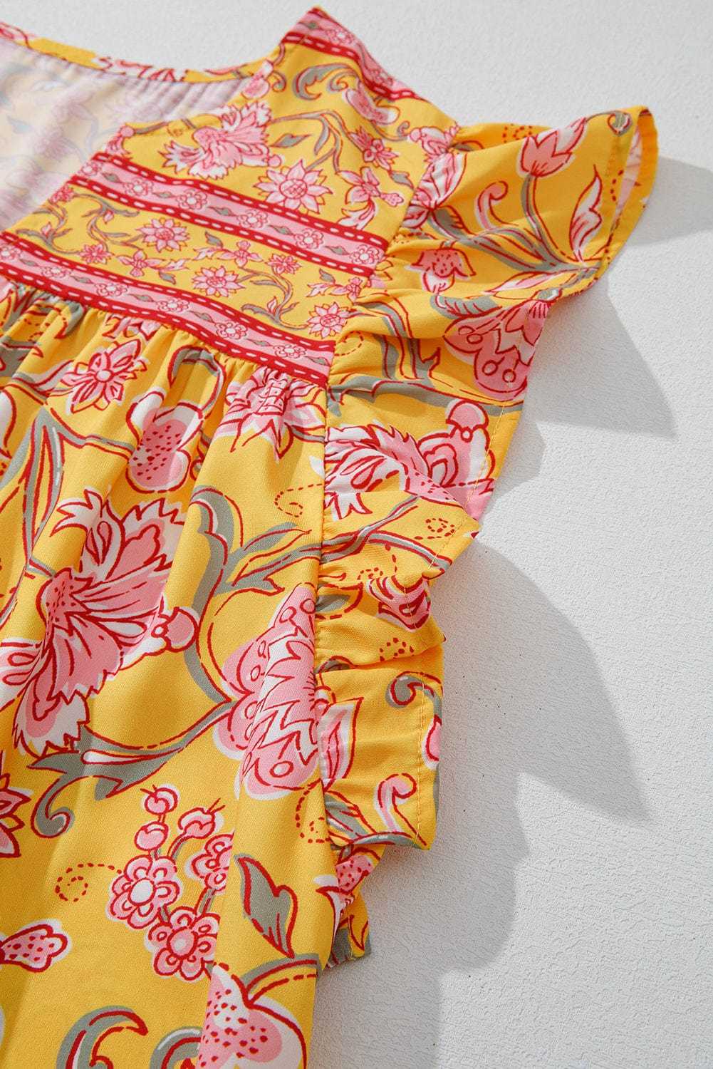 Blouses Amber Blossom Ruffle Blouse