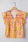 Blouses Amber Blossom Ruffle Blouse