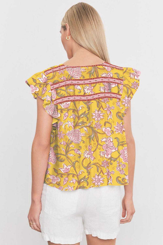 Blouses Amber Blossom Ruffle Blouse