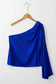 Blouses Asymmetric Satin Blouse