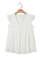 Blouses Blush Breeze Flowy Top