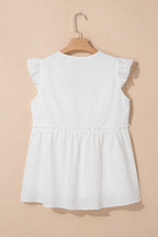 Blouses Blush Breeze Flowy Top