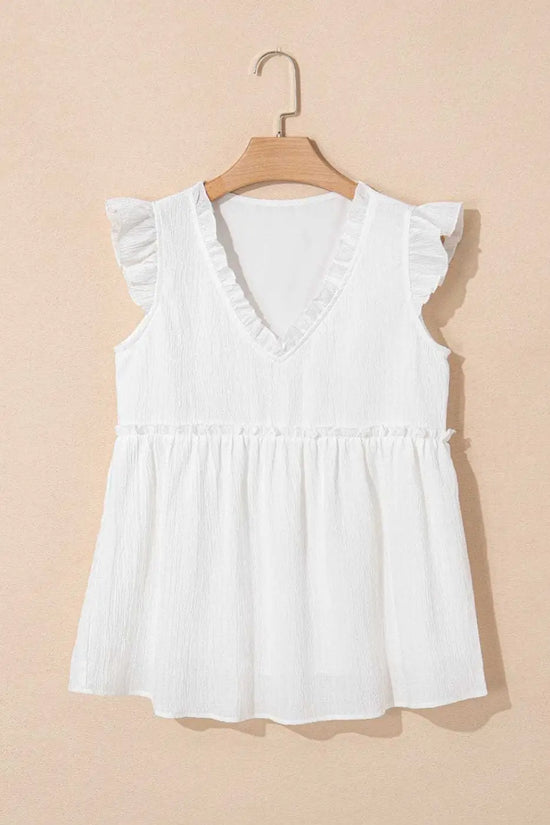 Blouses Blush Breeze Flowy Top