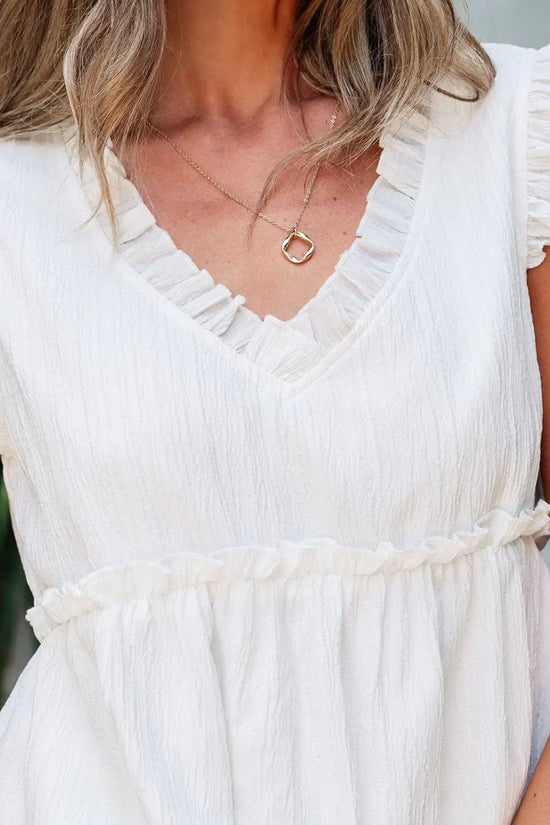 Blouses Blush Breeze Flowy Top