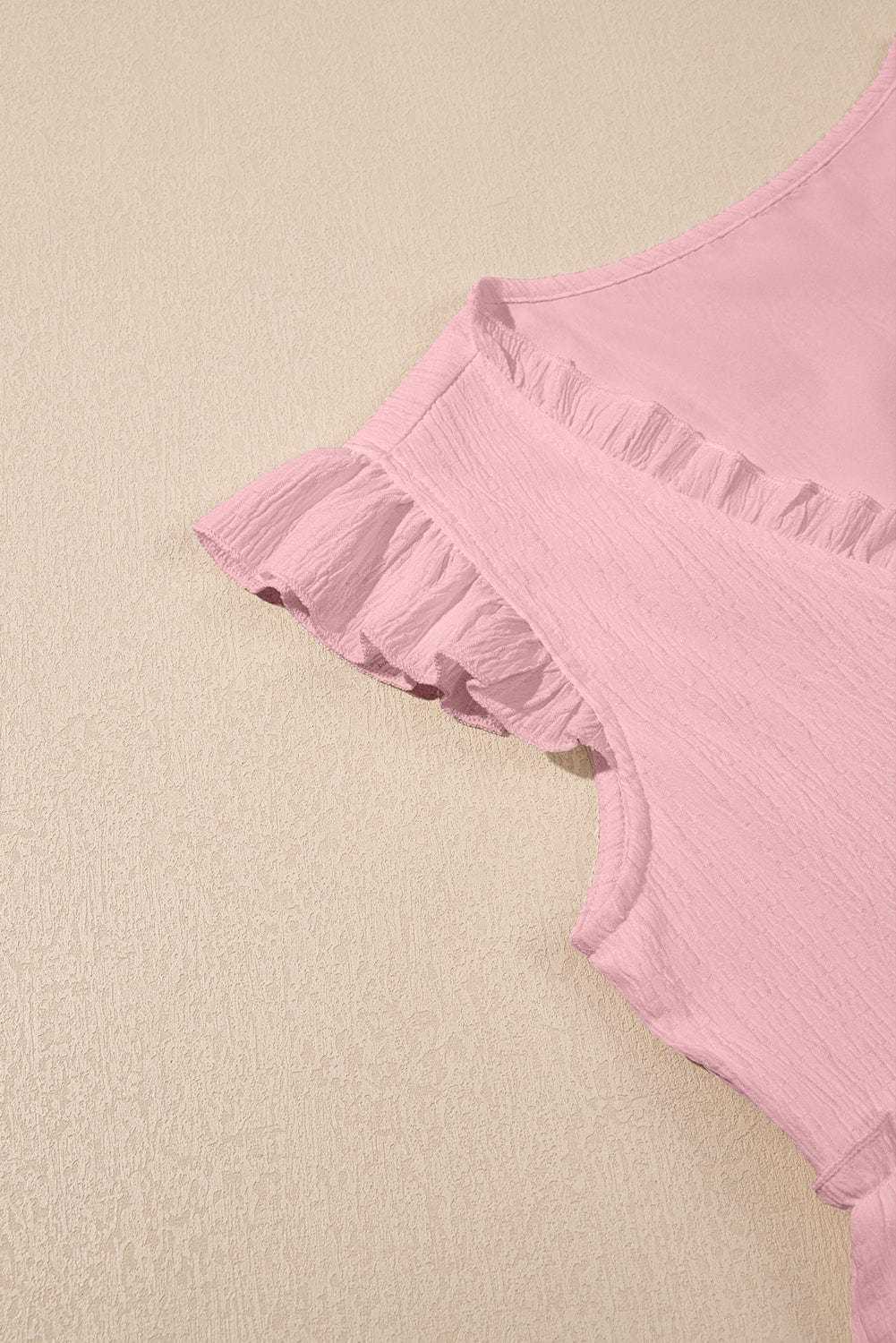 Blouses Blush Breeze Flowy Top