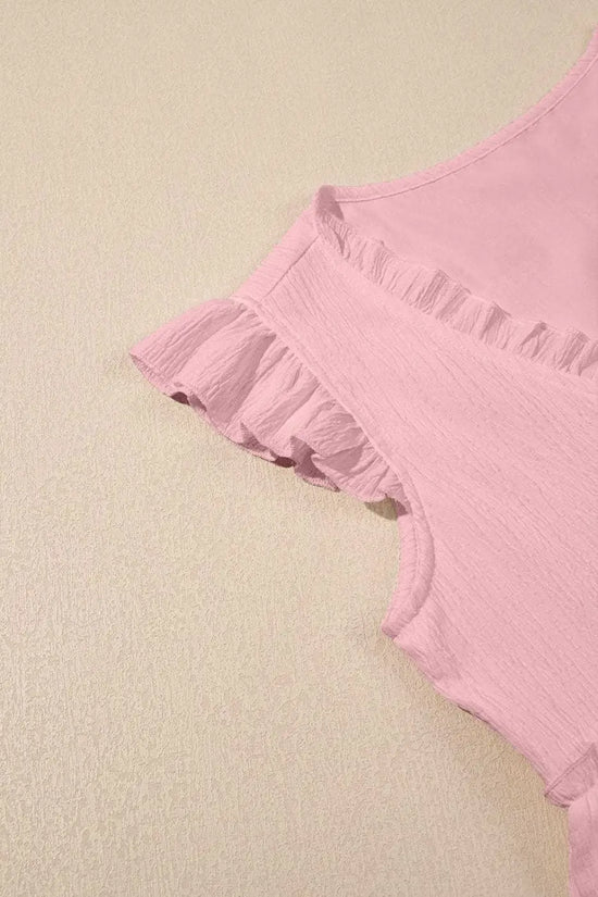 Blouses Blush Breeze Flowy Top