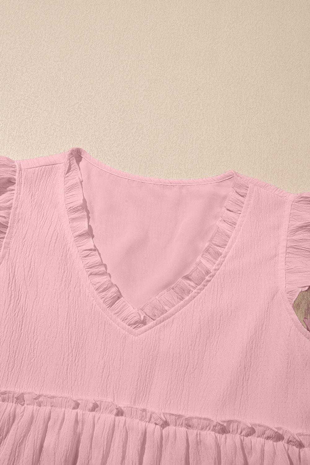 Blouses Blush Breeze Flowy Top