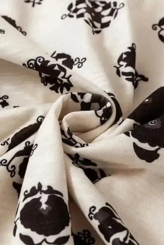 Blouses Breezy Deco Print Blouse