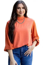 Blouses Cloud Puff Sheer Blouse