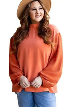 Blouses Cloud Puff Sheer Blouse