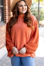 Blouses Cloud Puff Sheer Blouse