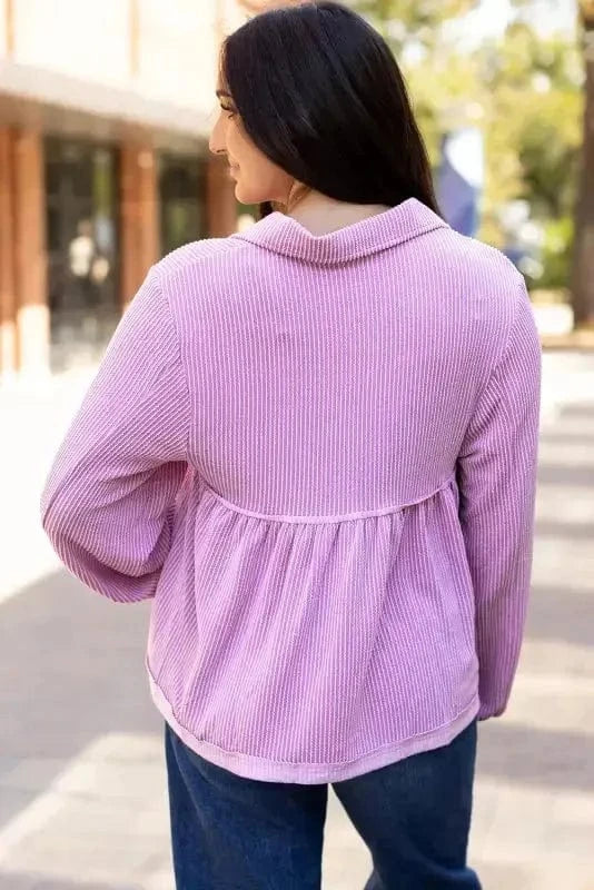 Blouses Elegance Twist Corded Blouse