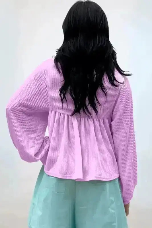 Blouses Elegance Twist Corded Blouse