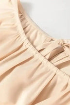 Blouses Elegant Ruffled Peplum Blouse