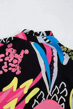 Blouses Ethereal Patterns Ruffled V-Neck Blouse