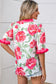 Blouses Fashionfitz Rosy Bloom Frill Blouse for Trendy Looks