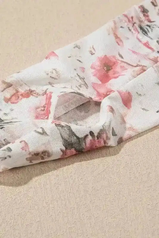 Blouses Floral Aura Mesh Blouse