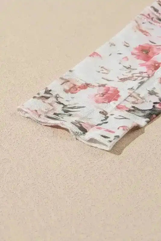 Blouses Floral Aura Mesh Blouse