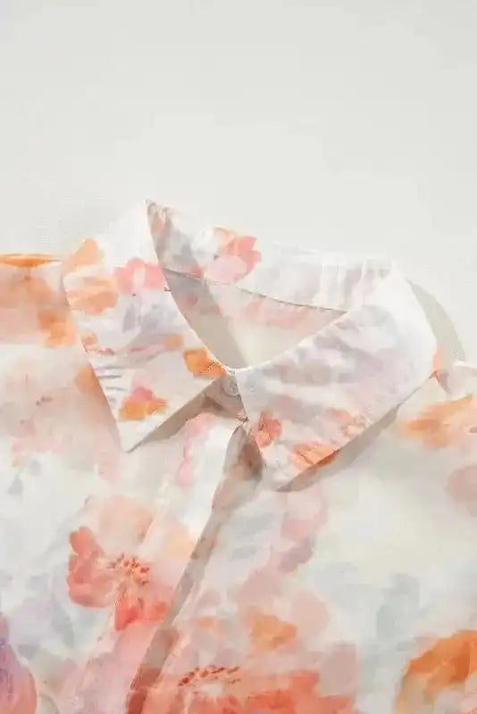 Blouses Floral Drift Oversized Blouse