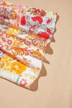 Blouses Floral Fusion Beige Blouse