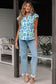 Blouses Floral Fusion Flutter Blouse