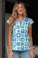 Blouses Floral Fusion Flutter Blouse