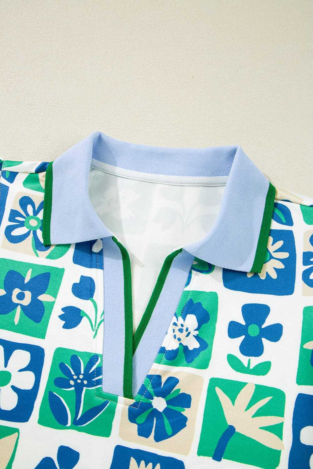 Blouses Floral Fusion Flutter Blouse