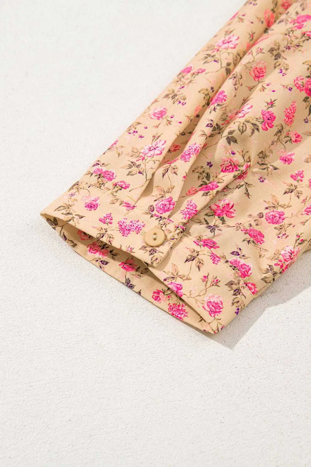 Blouses Floral Half Sleeve Blouse Top – Women’s Boho Casual Printed Blouse