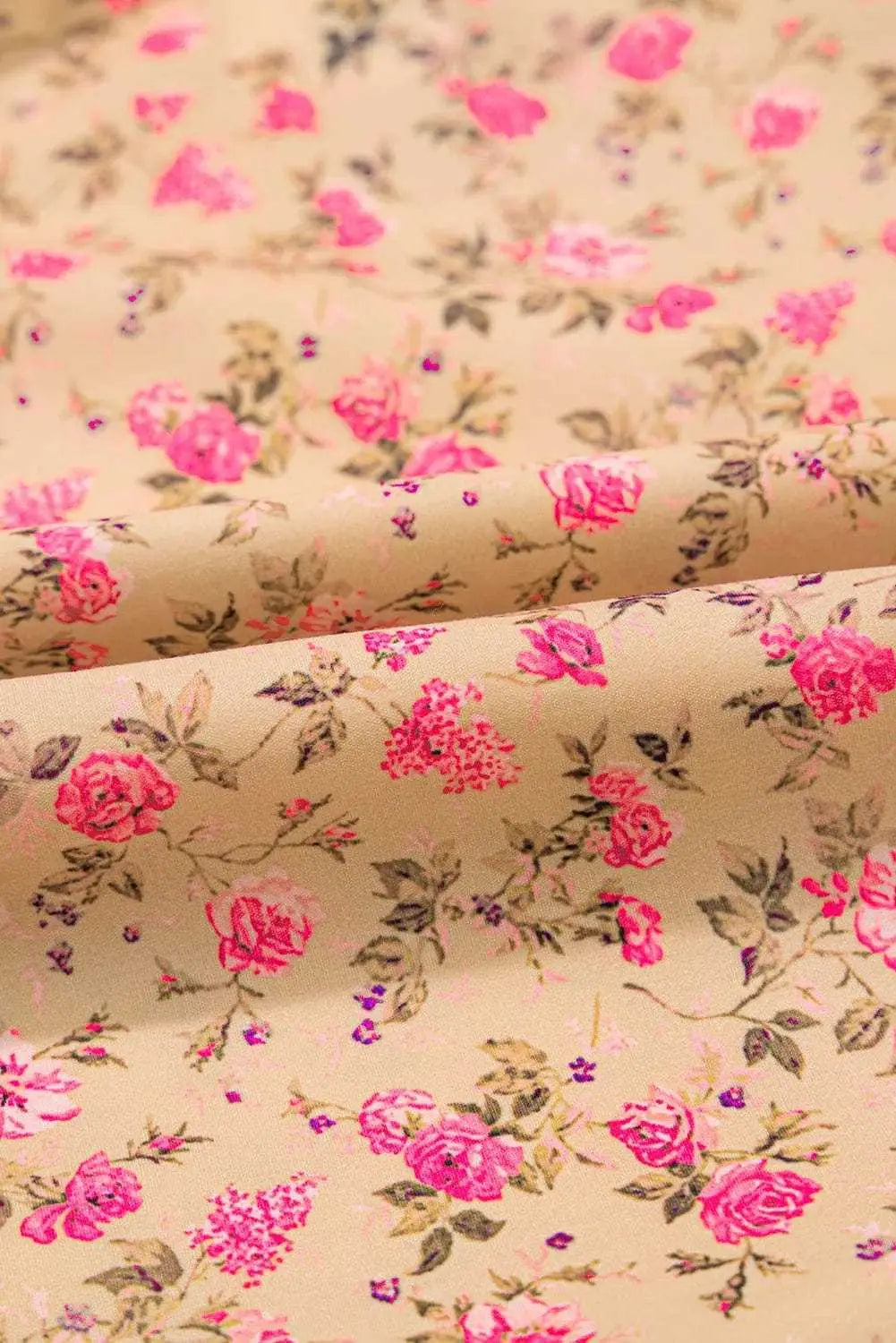 Blouses Floral Half Sleeve Blouse Top – Women’s Boho Casual Printed Blouse