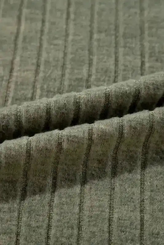 Blouses Floral Mosaic Ribbed Blouse