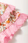Blouses Floral Tiered Ruffle Blouse – Elegant & Lightweight Ruffled Sleeve Top