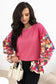 Blouses Garden Glam Ribbed Top