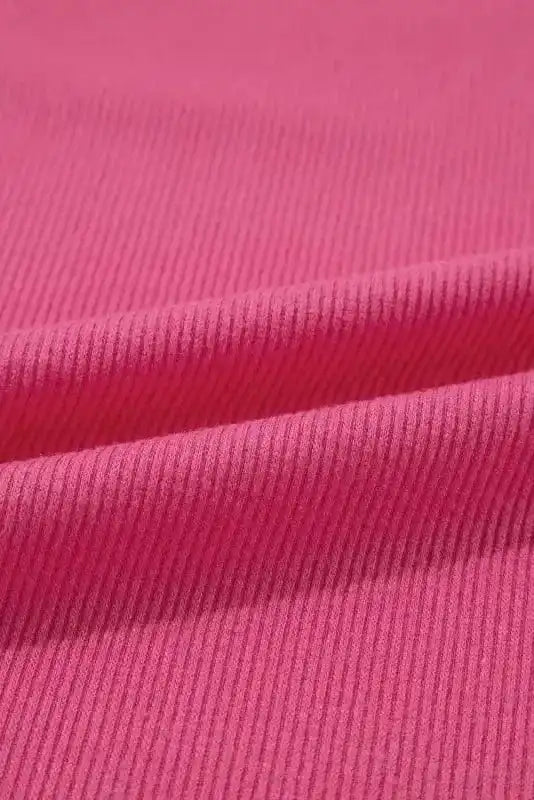 Blouses Garden Glam Ribbed Top