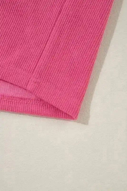 Blouses Garden Glam Ribbed Top