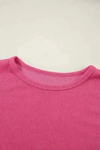 Blouses Garden Glam Ribbed Top