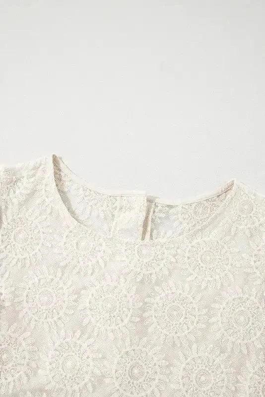 Blouses Jacquard Bloom Blouse